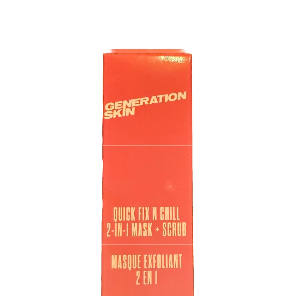 Generation Skin Quick Fix n Chill 2 in 1 mask + scrub NEW